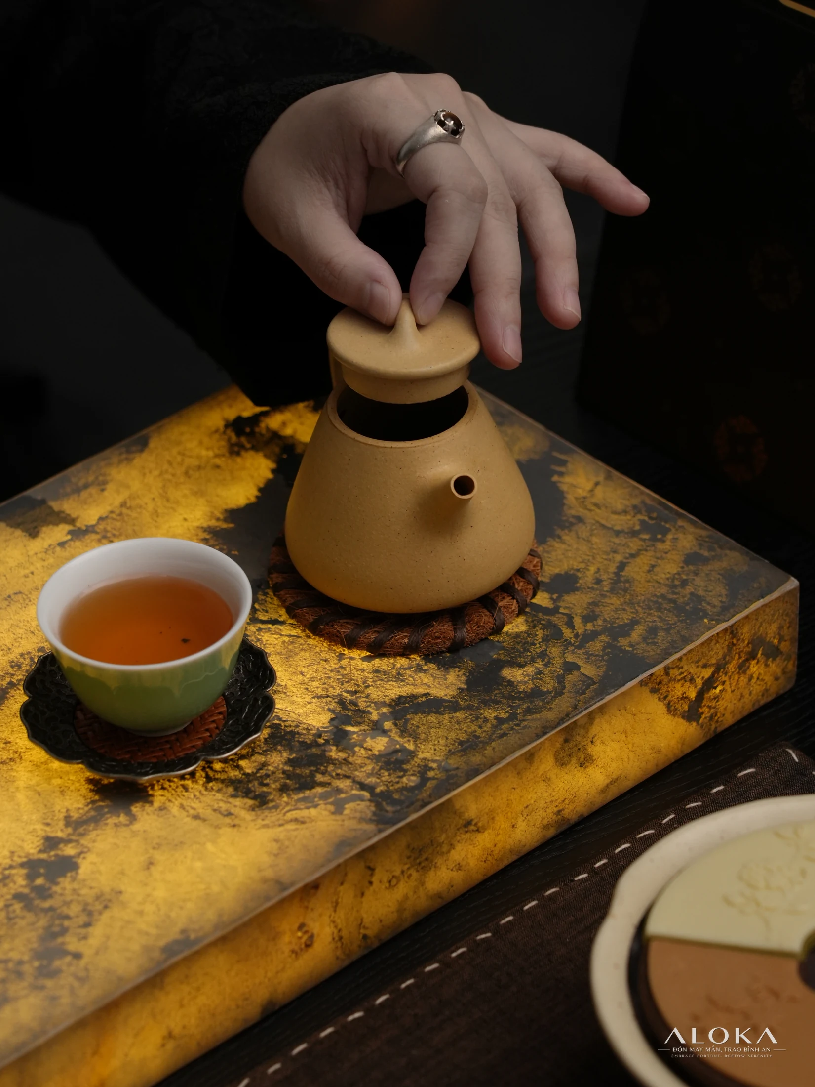 Khay đá lớn (ALK-SP06) — khối đá năng lượng thấu quang ALOKA